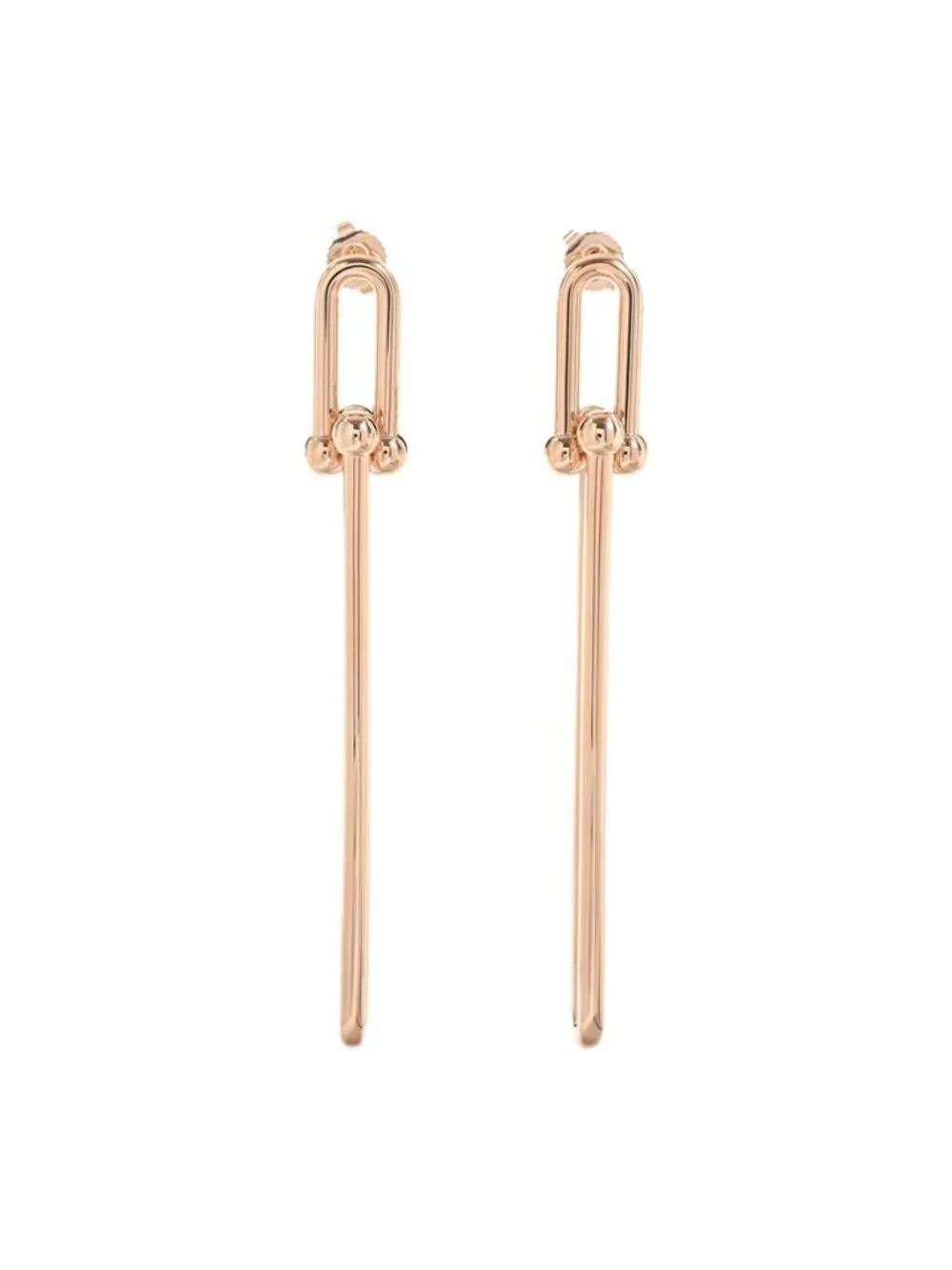 Tiffany & Co Earrings Double Longlink